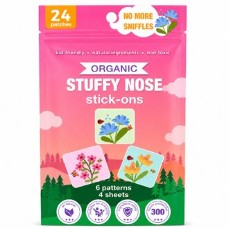 چسب ضد آبریزش وگرفتگی بینی Stick-ons بسته ۲۴ عددی